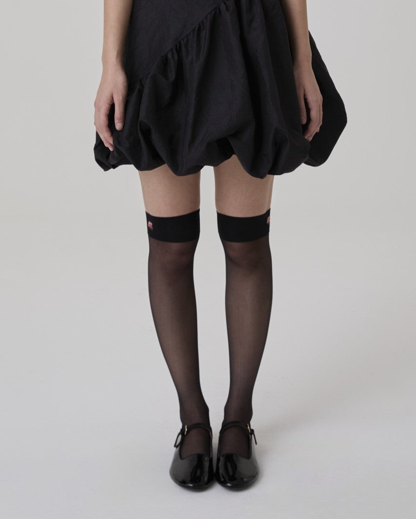LEONI SOCKS 3/4 PRETO
