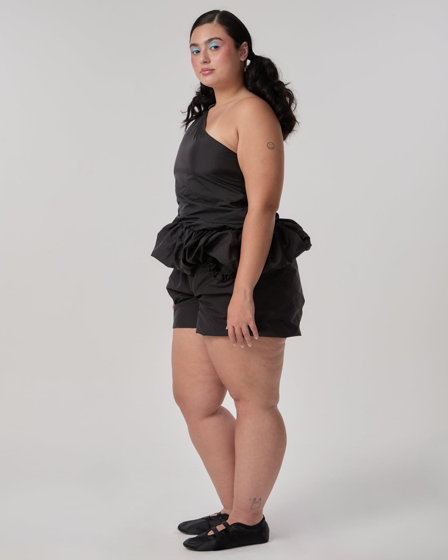 SHORTS BALONÊ CELINE PRETO