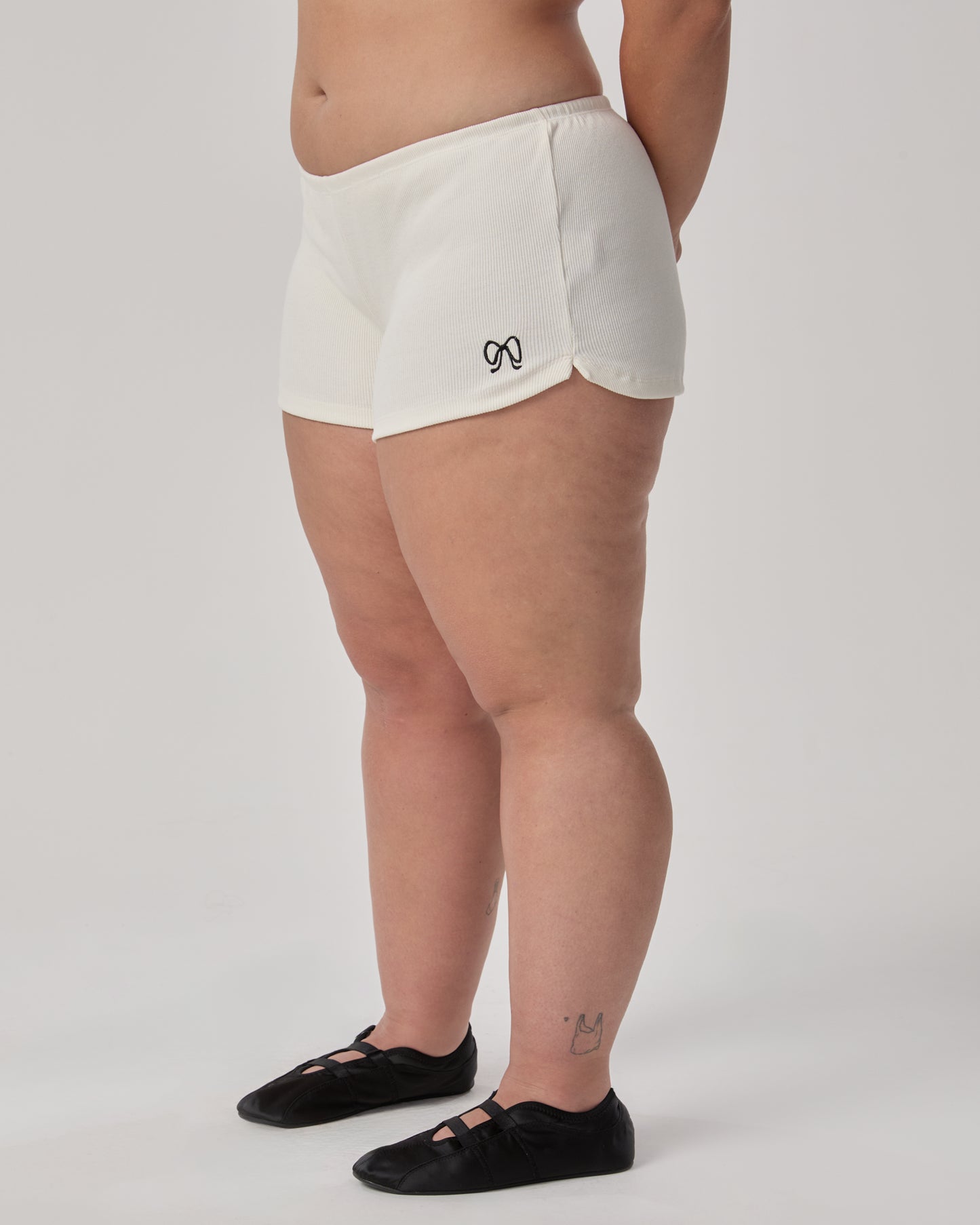 SHORTS MEGAN OFF-WHITE