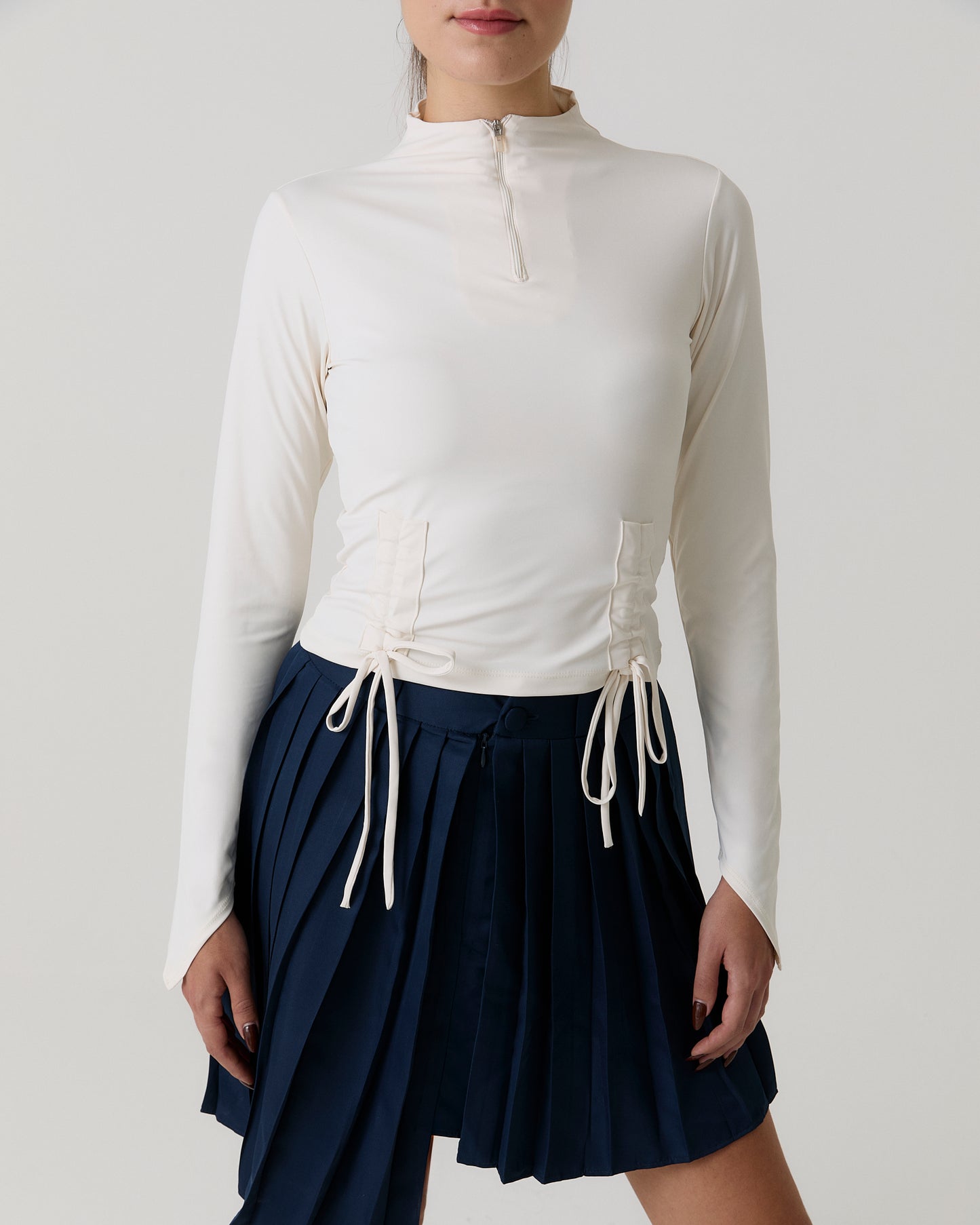 TOP OZAKI OFF-WHITE