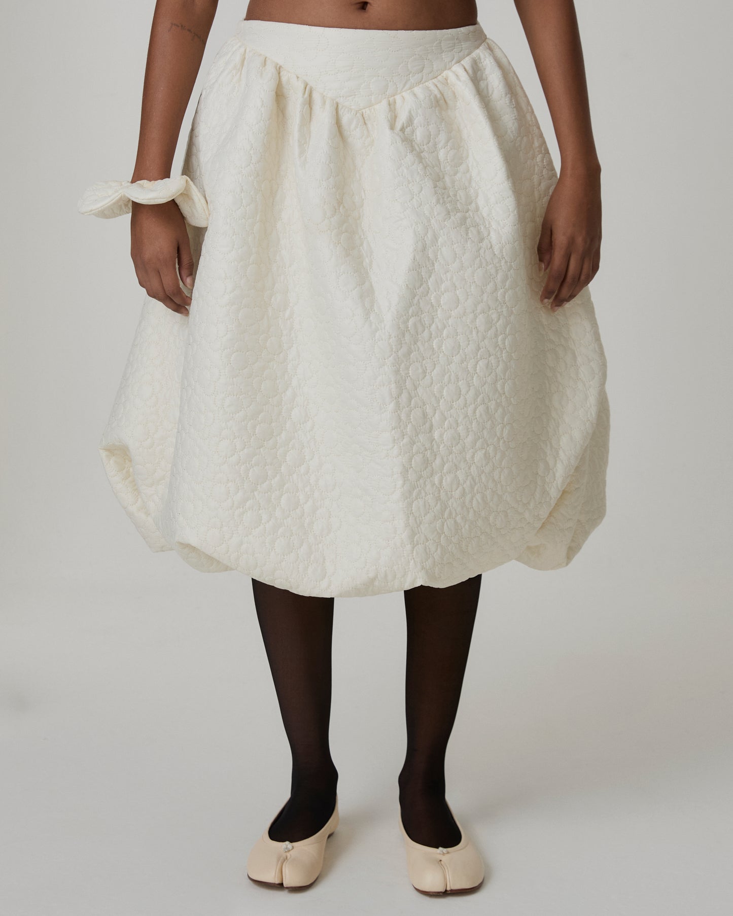 Saia balonê Esmé off-white
