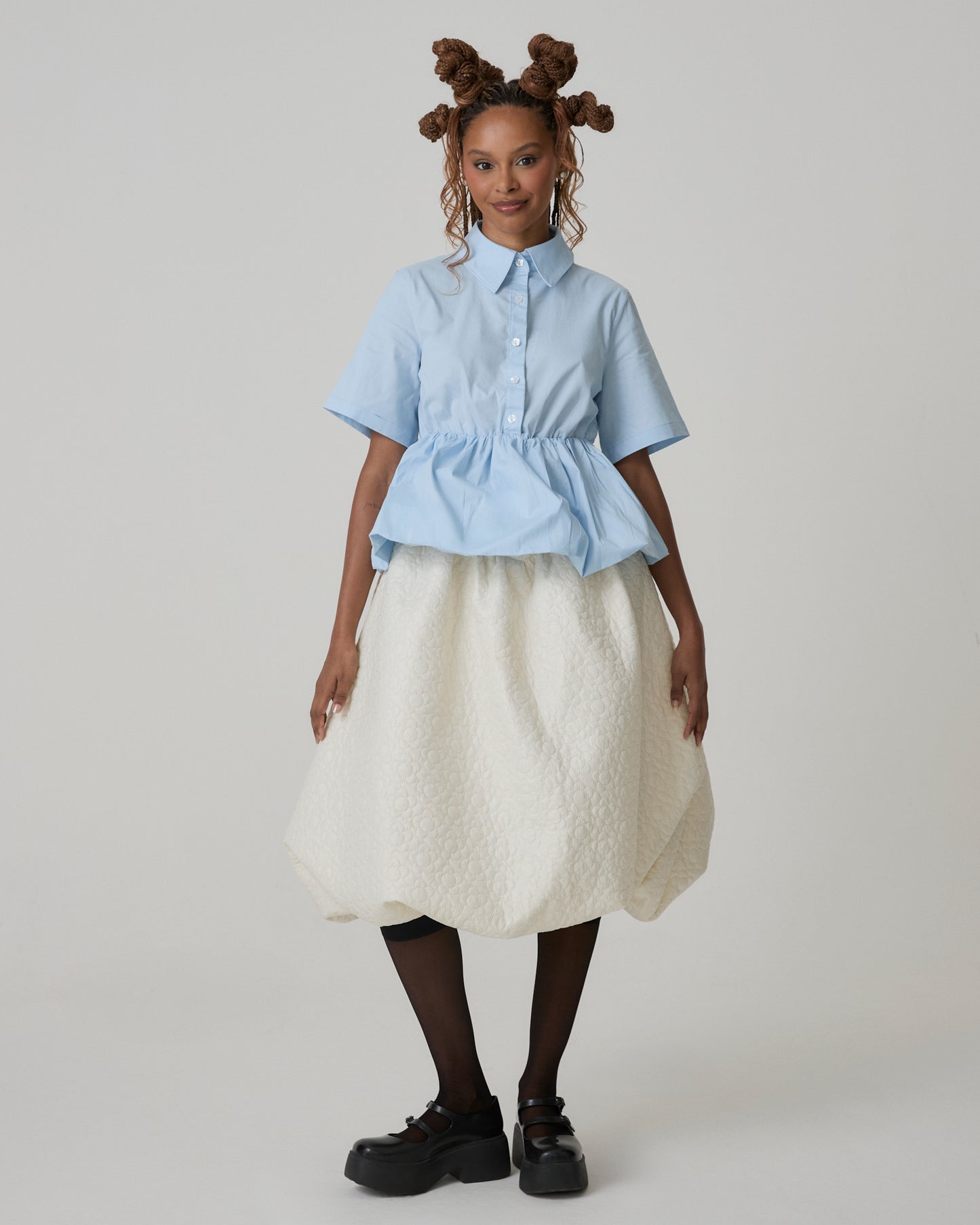 Saia balonê Esmé off-white