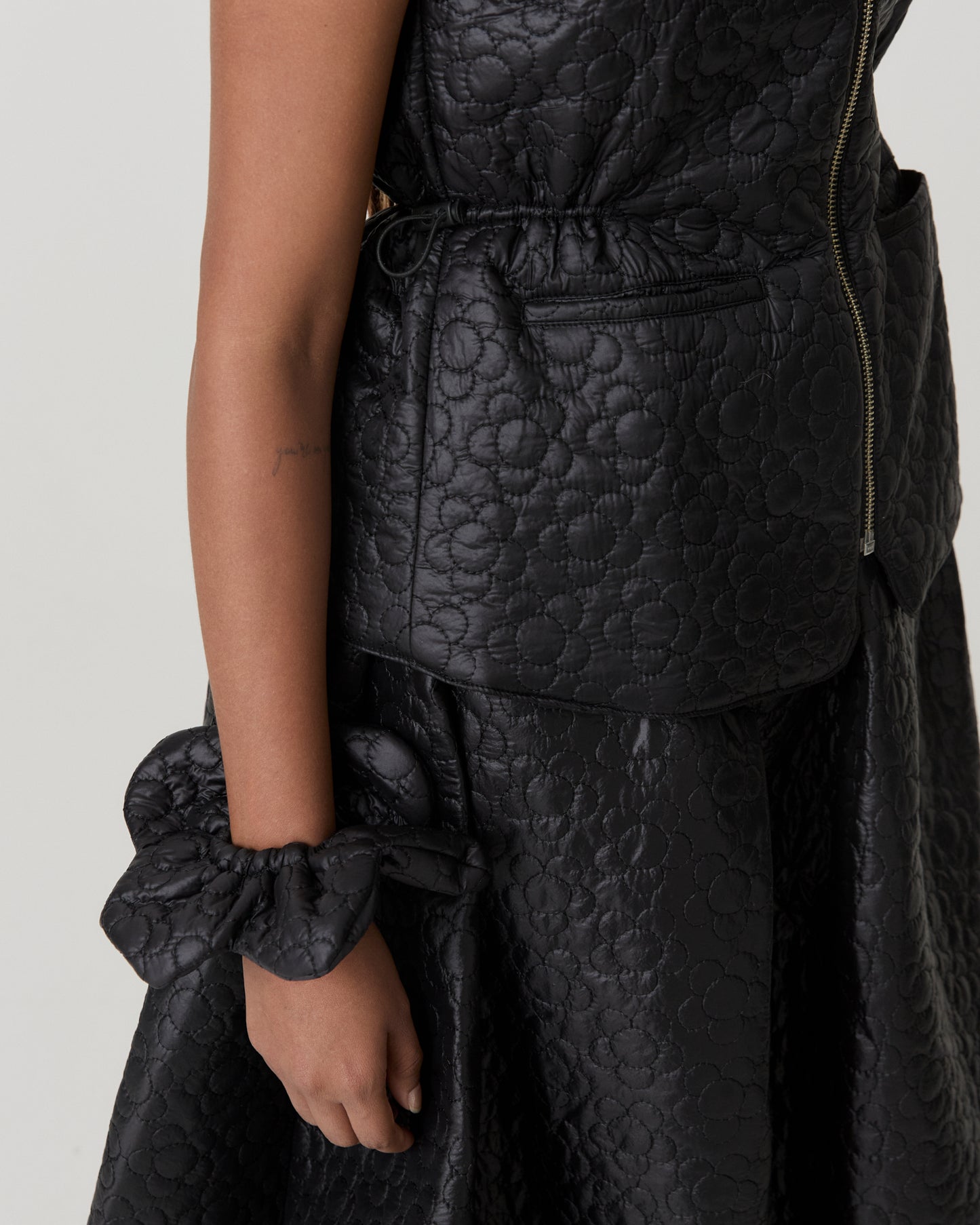 Scrunchie Esmé preto
