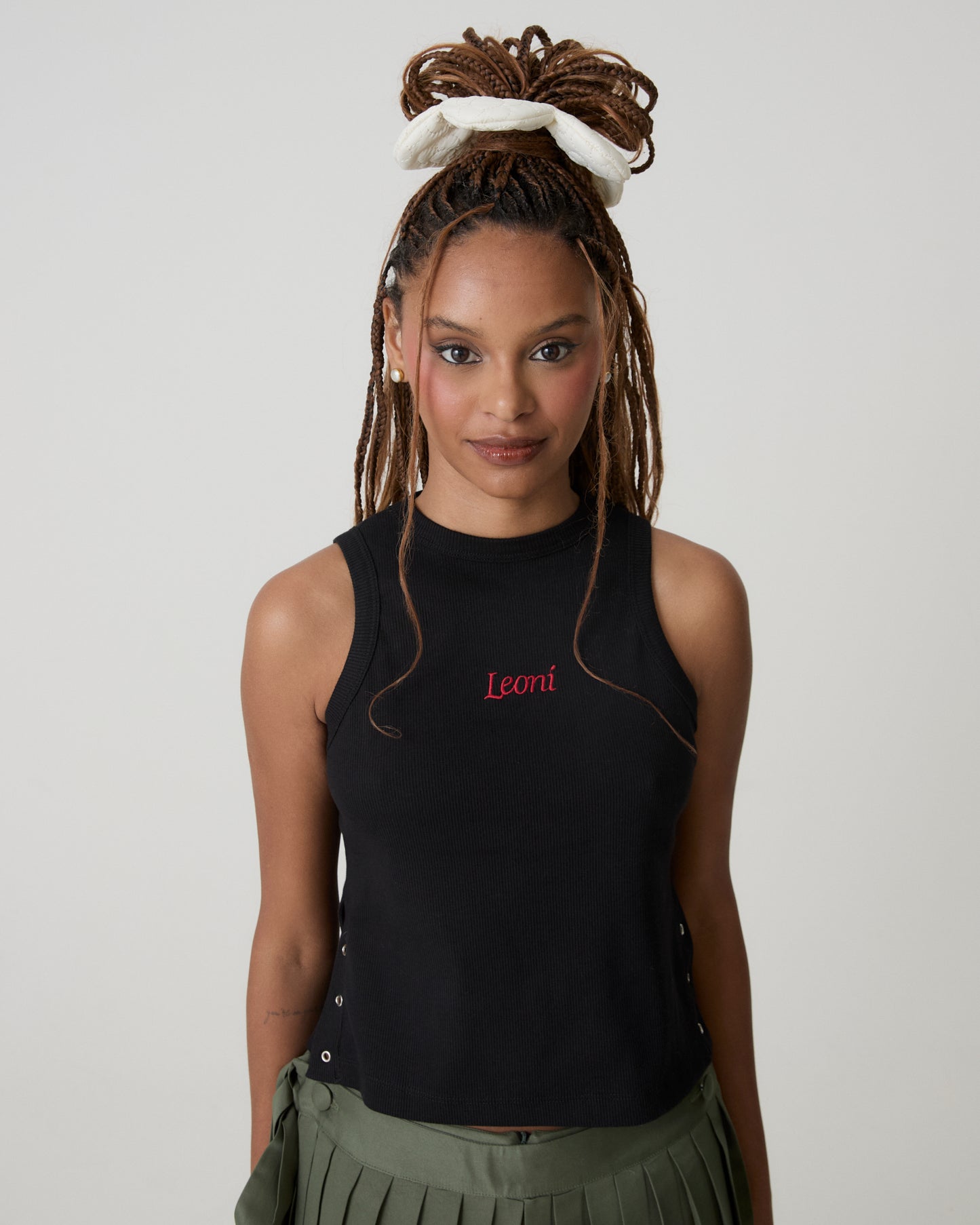 Baby top leoni preto
