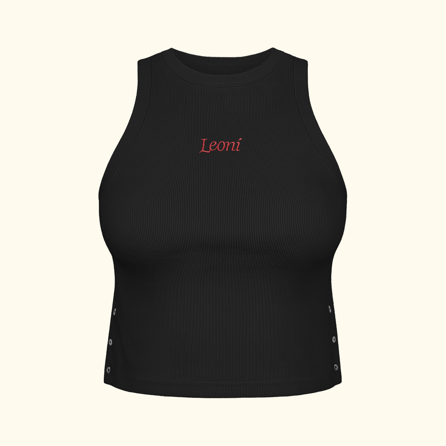 Baby top leoni preto