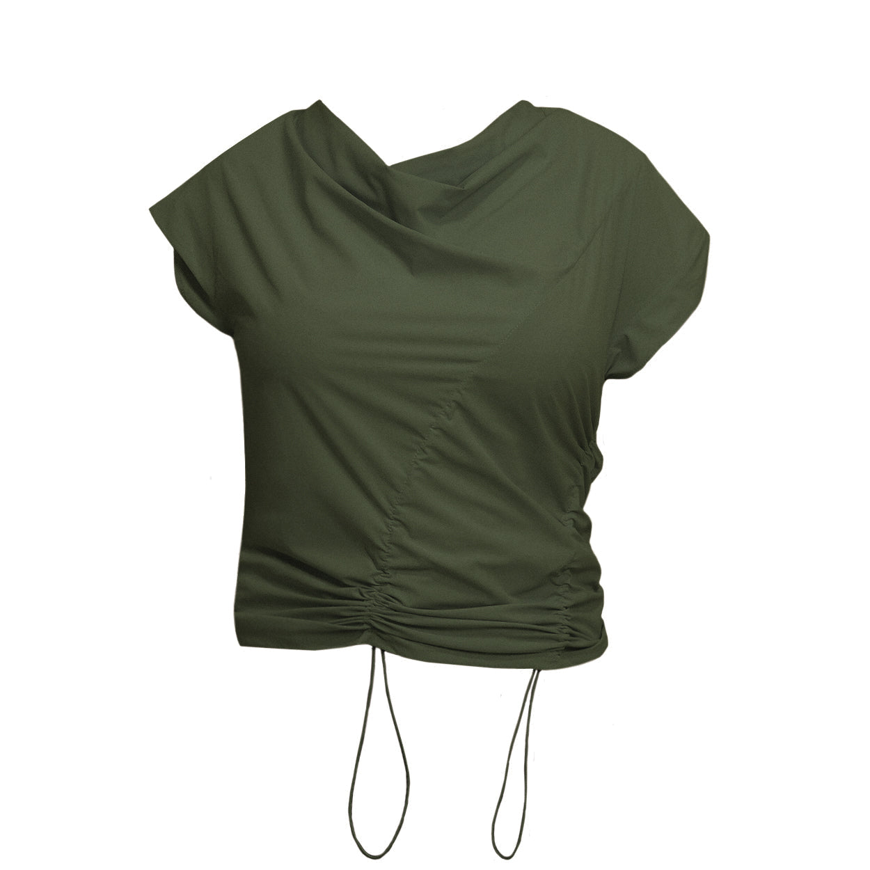 TOP SATINE VERDE
