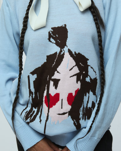 TRICOT MATHILDA AZUL