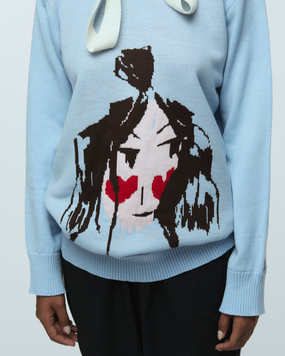 TRICOT MATHILDA AZUL