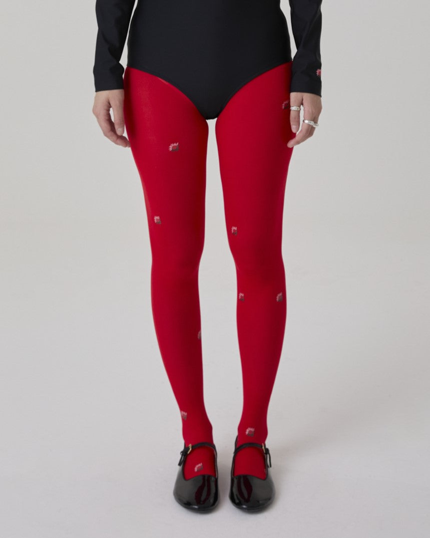LEONI SOCKS VERMELHA