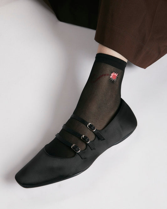 LEONI SOCKS PRETO