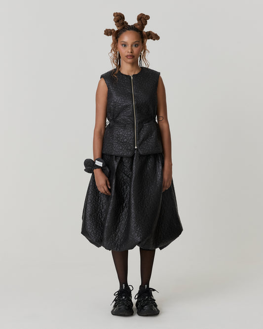 Colete Puffer Esmé preto