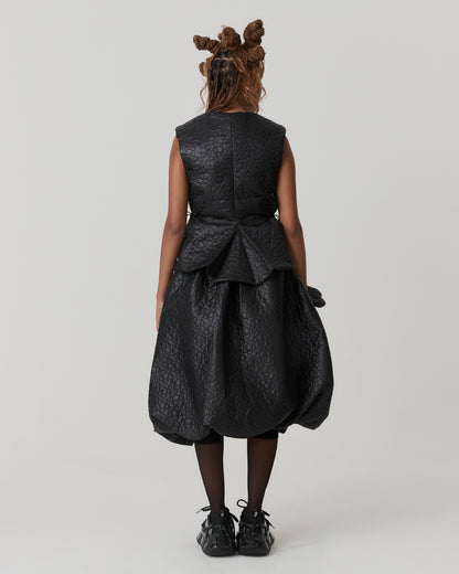 Colete Puffer Esmé preto