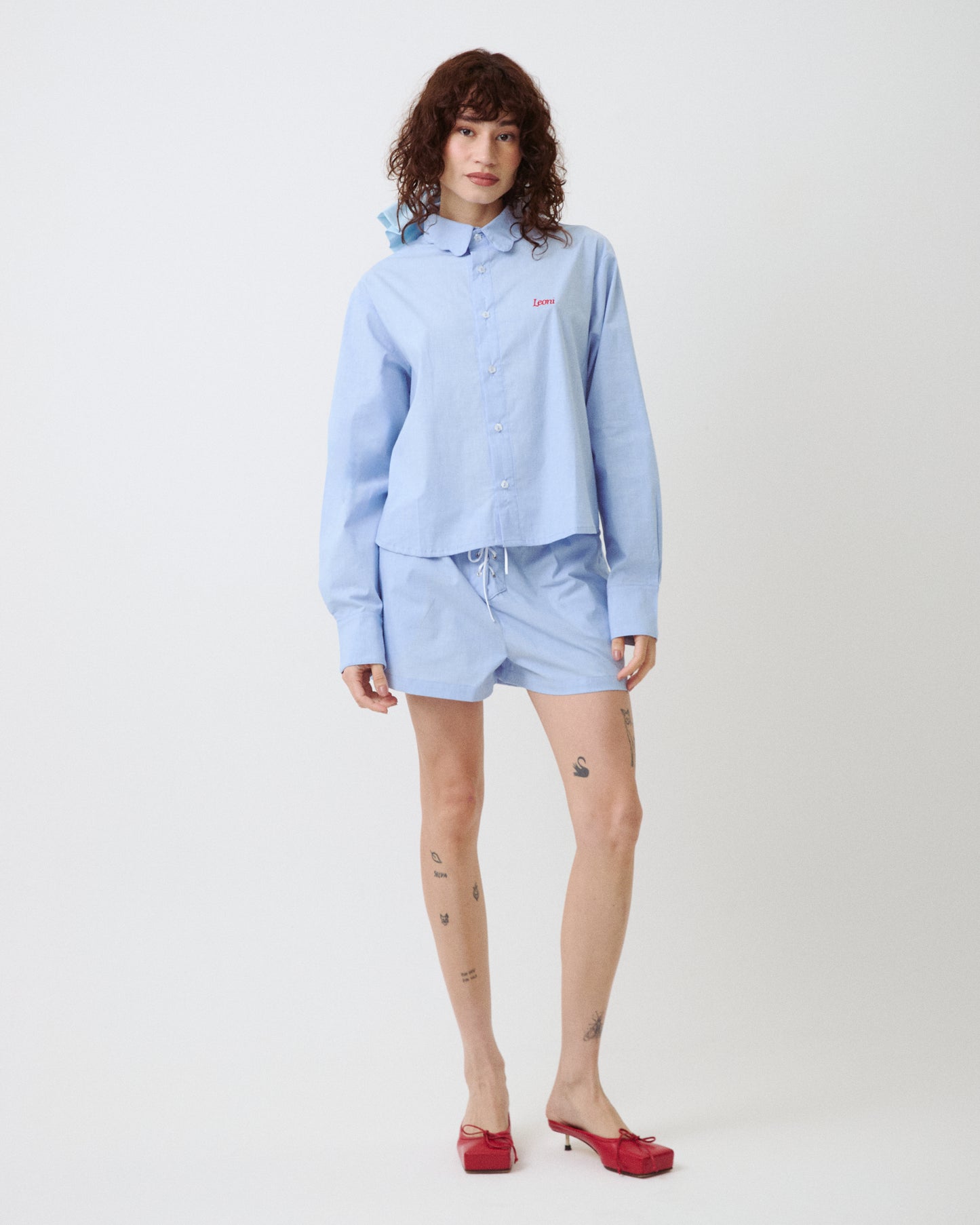 Shorts Penelope azul