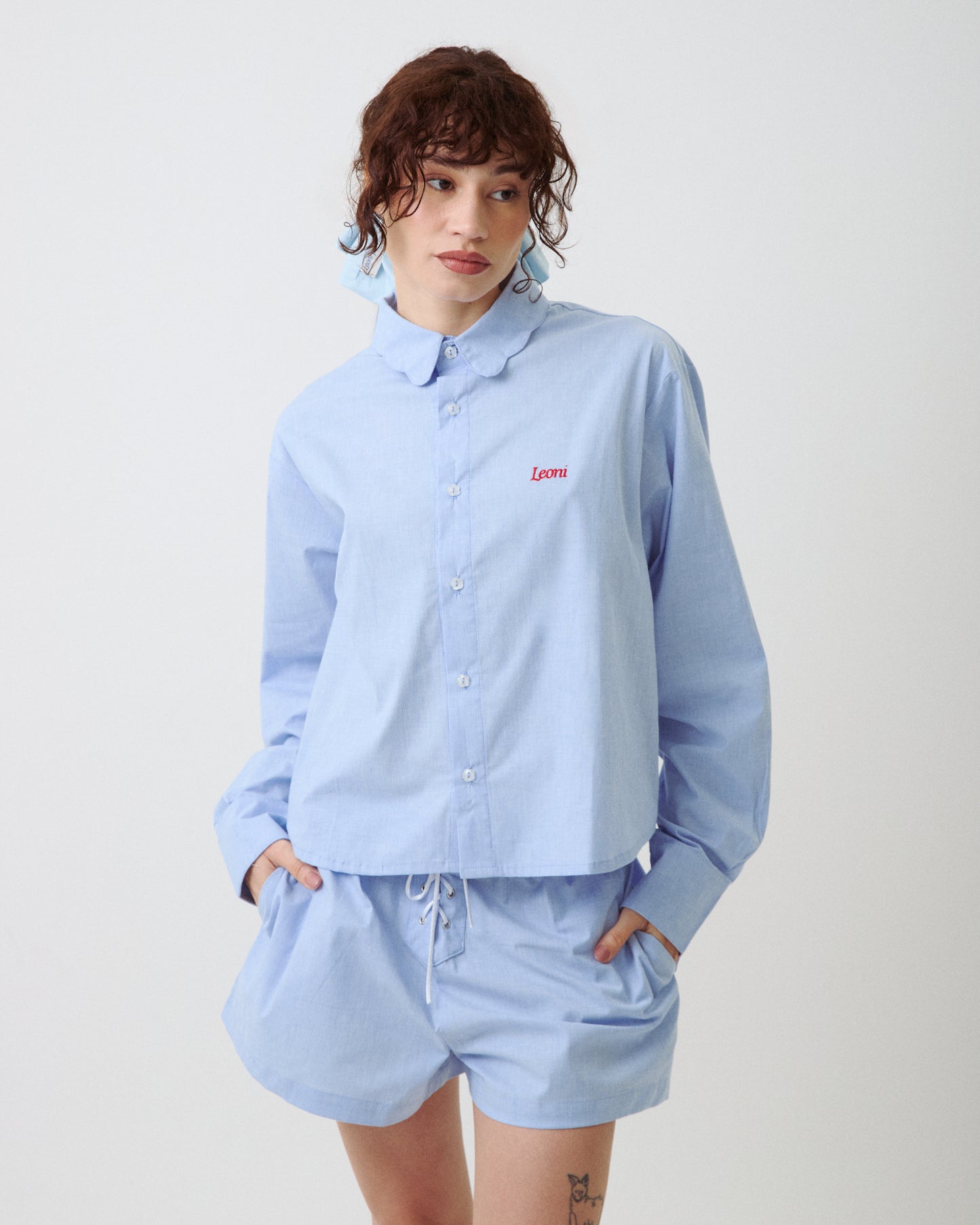 Shorts Penelope azul