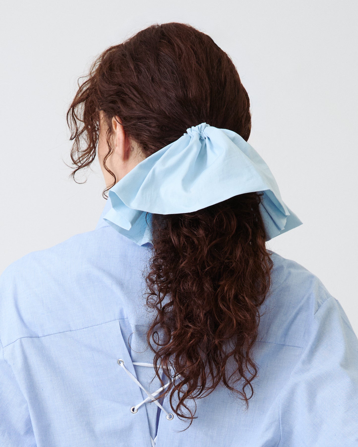 Scrunchie Penelope azul