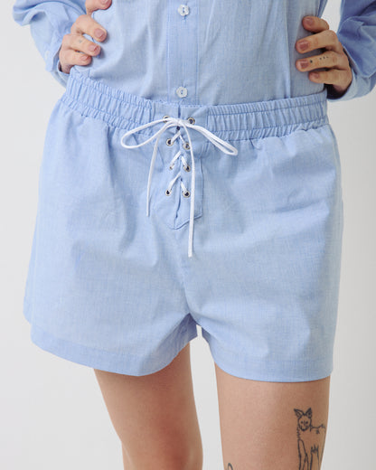 Shorts Penelope azul