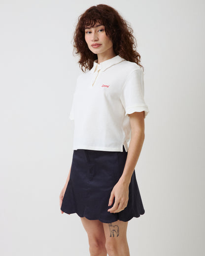 Polo Leoni off-white