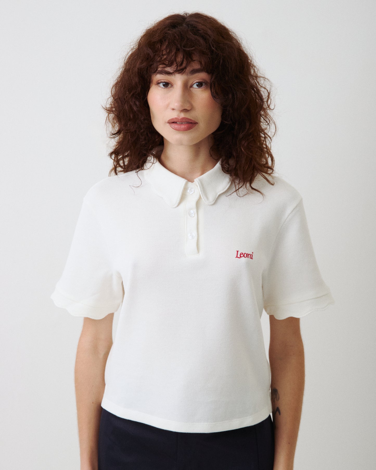 Polo Leoni off-white
