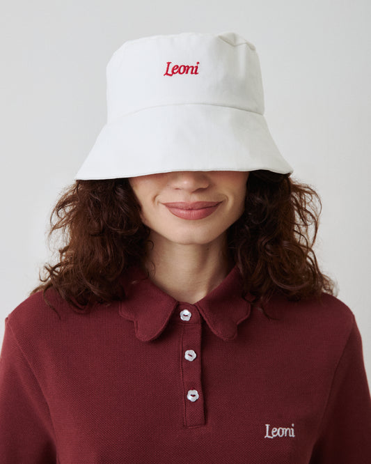 Bucket Hat Leoni off-white
