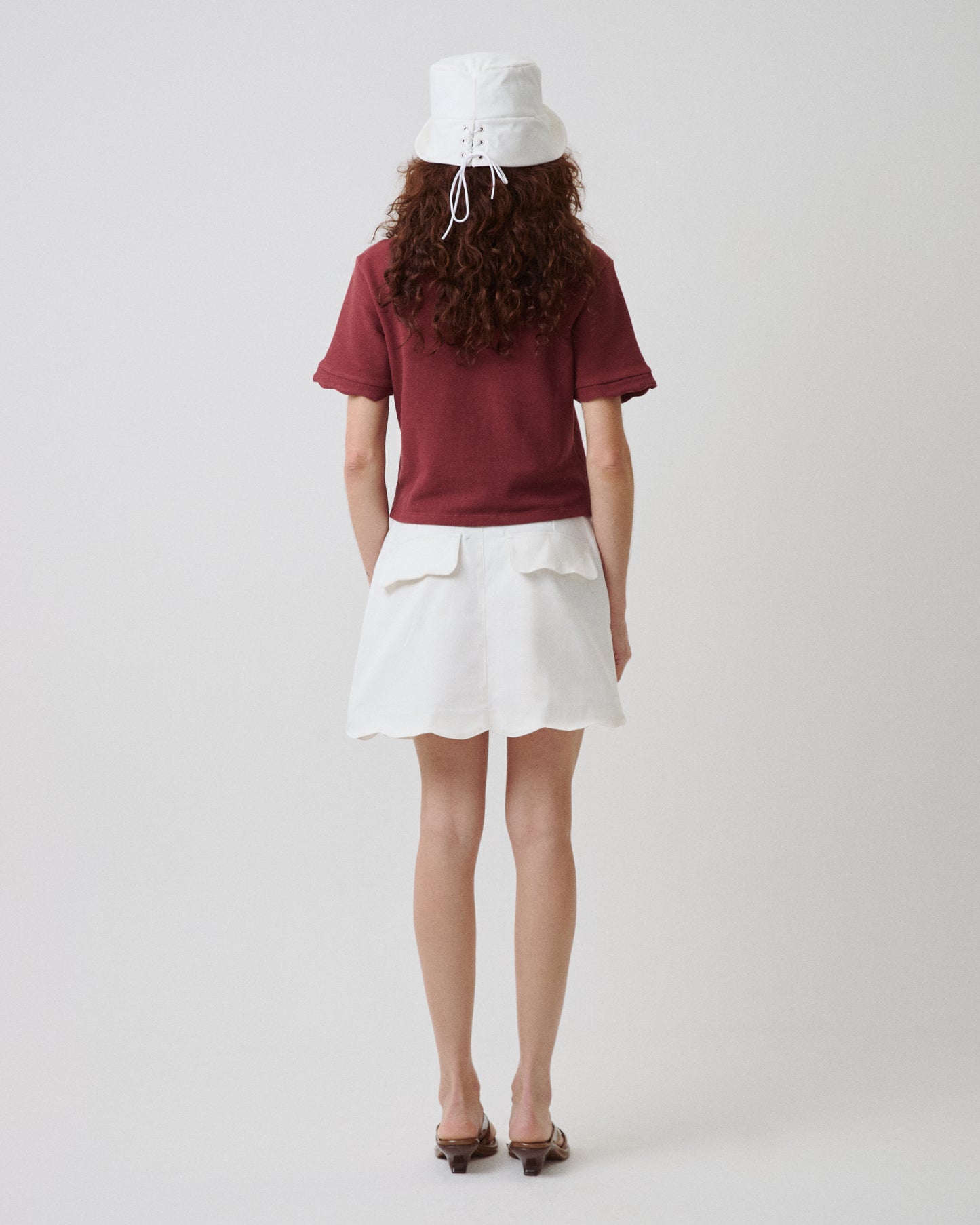 Mini saia Marianne off-white