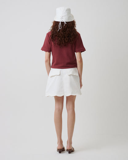 Mini saia Marianne off-white