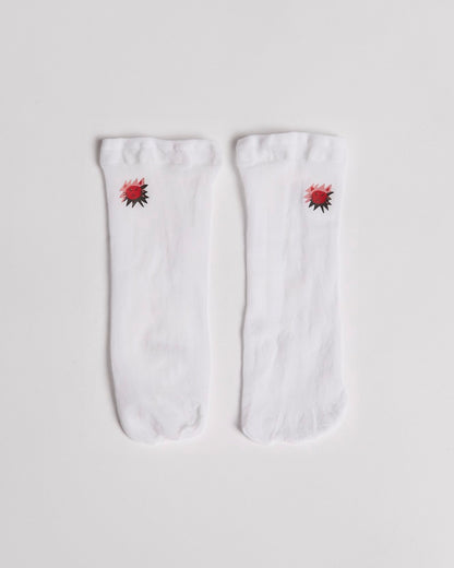 LEONI SOCKS BRANCA