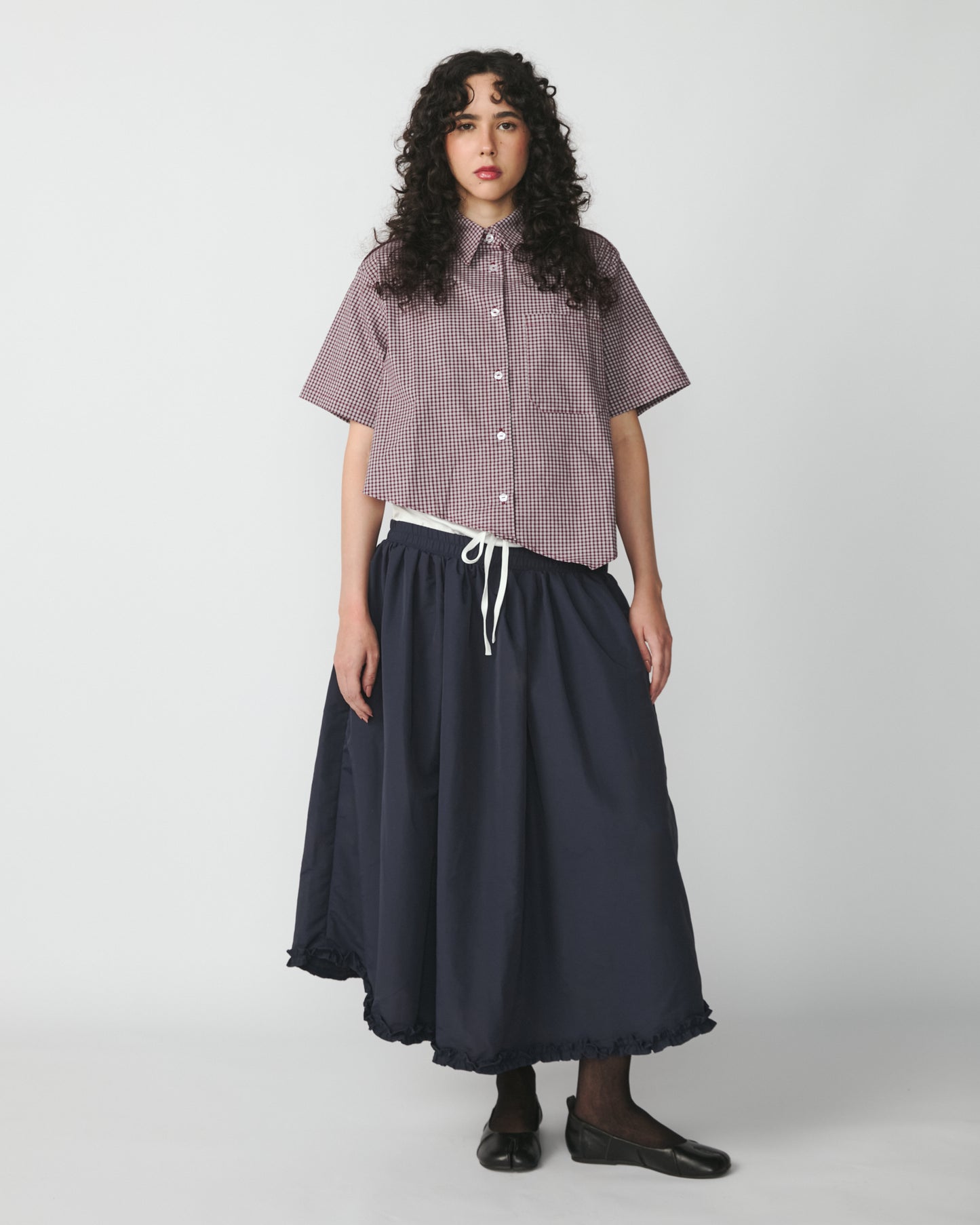 Camisa Claire xadrez