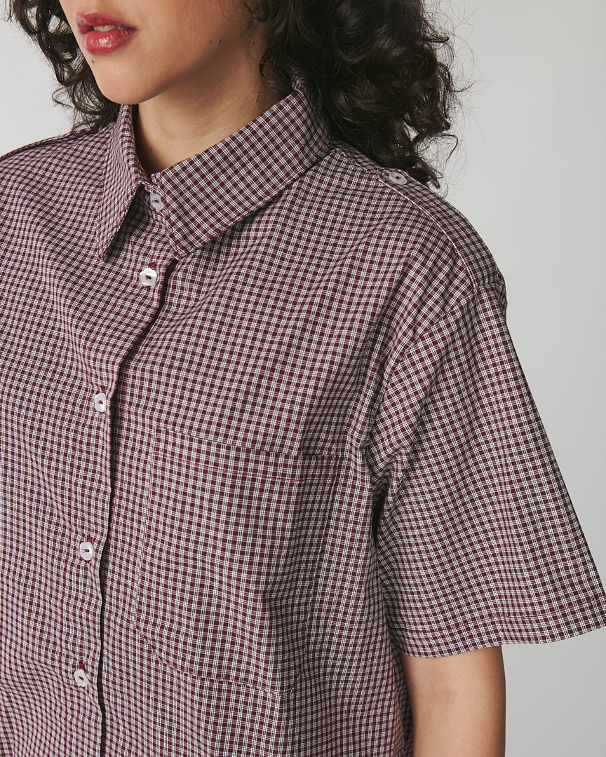 Camisa Claire xadrez