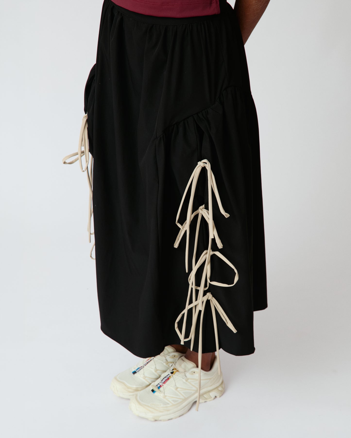 [PRÉ-VENDA] SAIA MIDI LIZZY PRETO