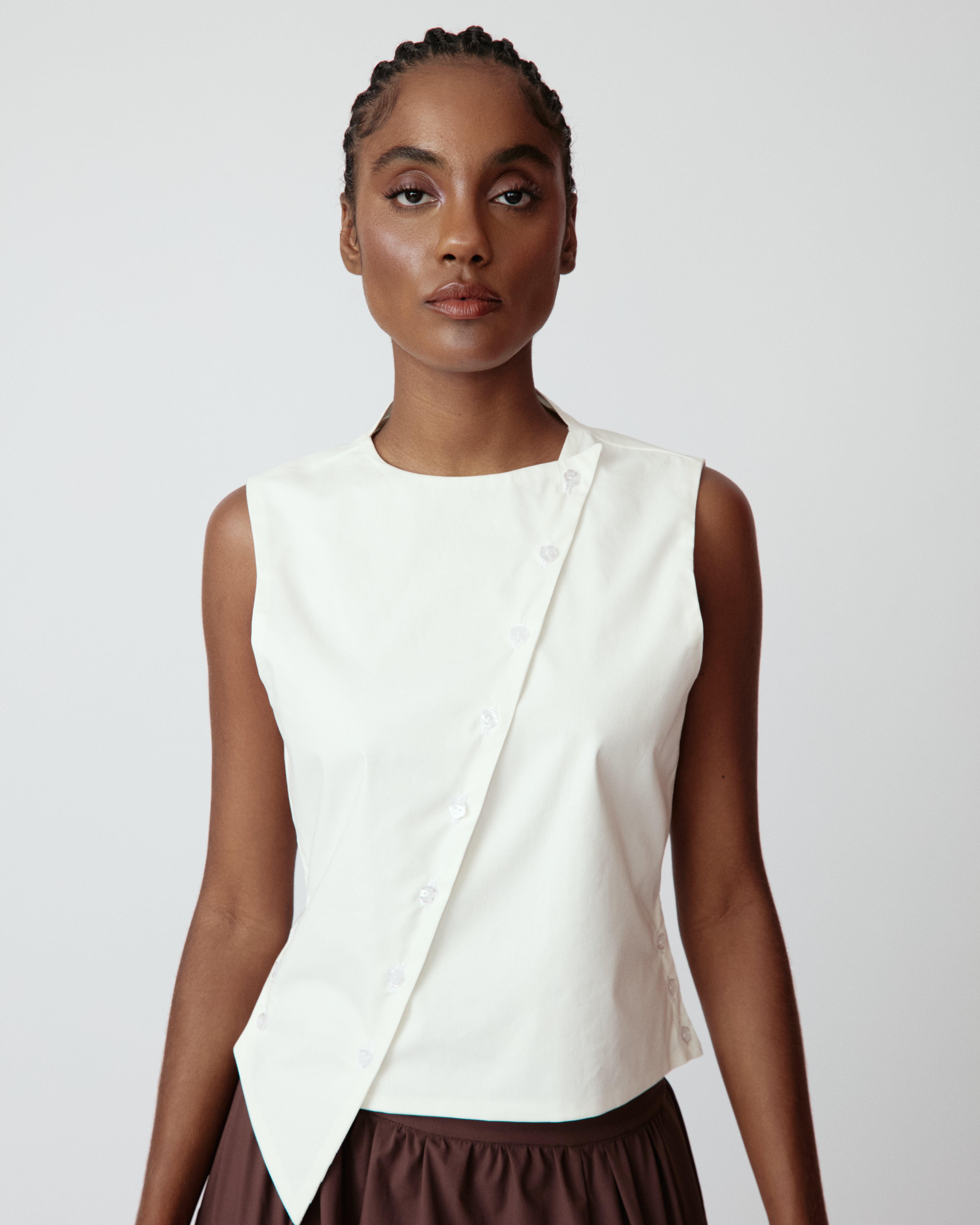 TOP JULIE OFF-WHITE – Leoni