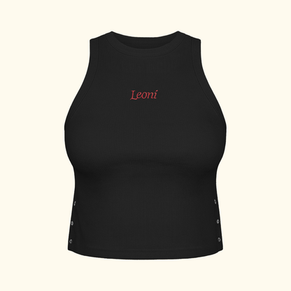 Baby top leoni preto