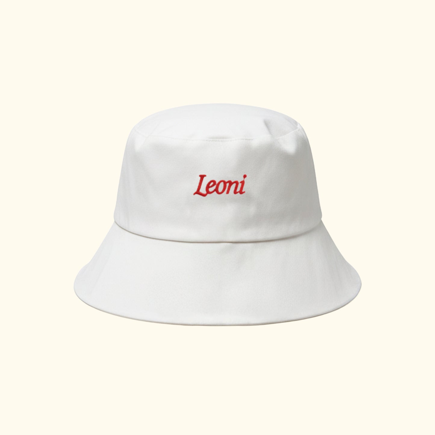 Bucket Hat Leoni off-white