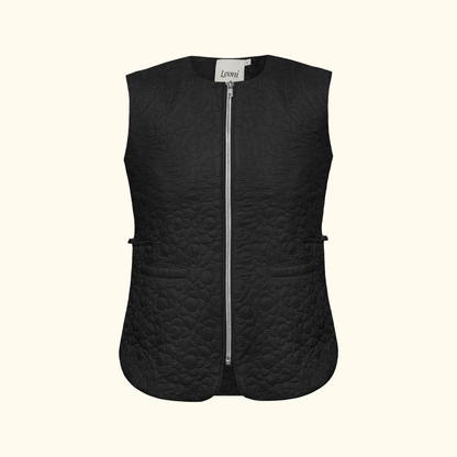 Colete Puffer Esmé preto