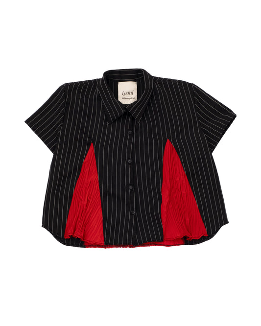 CAMISA NERVURA PRETO