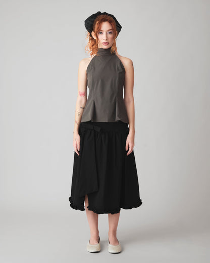 Top Bertha Verde — look frente