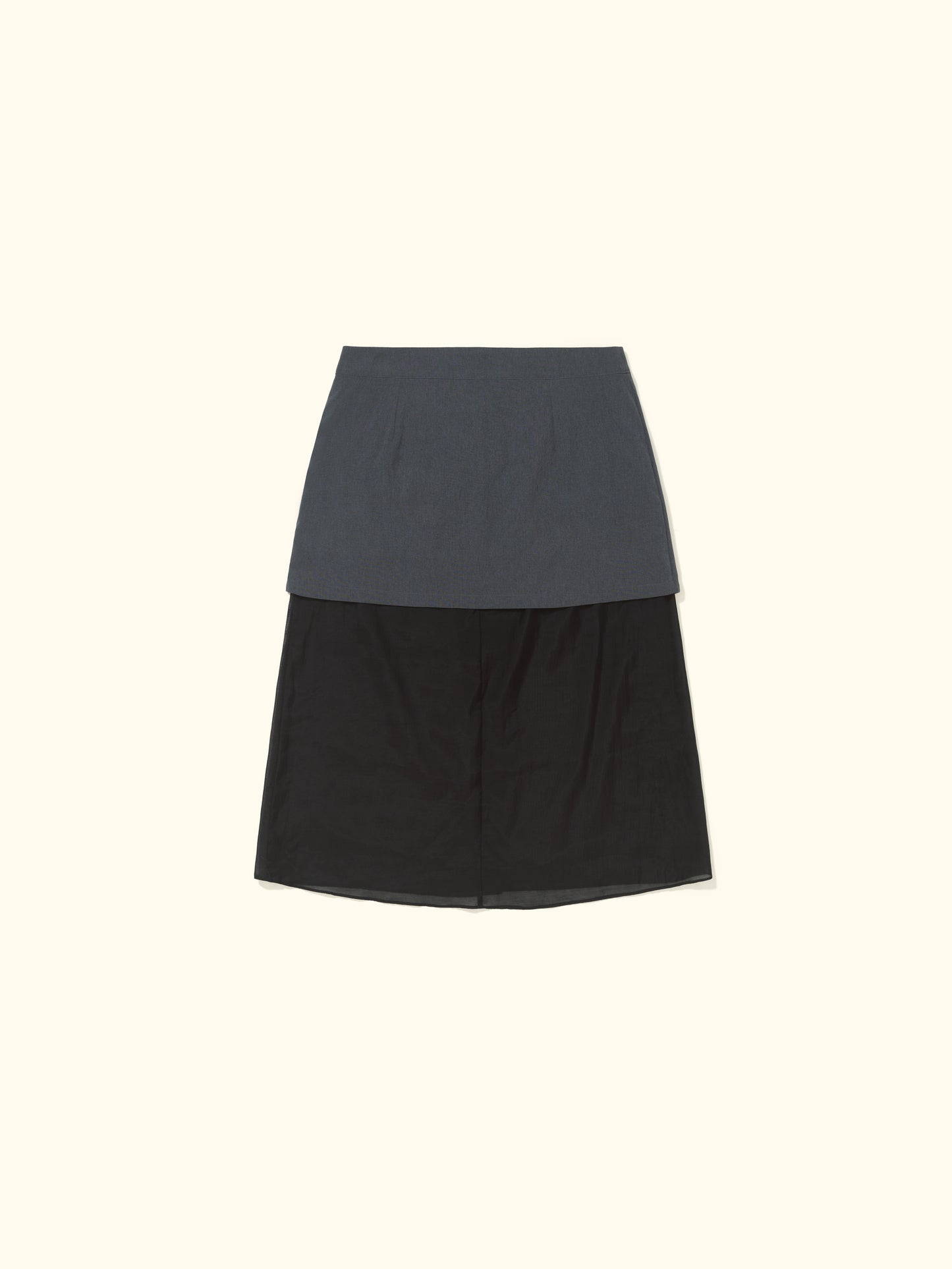 Saia Midi Carolyn Preto